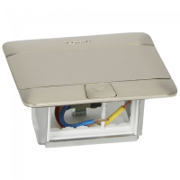 Doza pop-up mobilier 3M inox lucios, Legrand