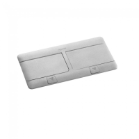 Doza pop-up mobilier 8M aluminiu mat, Legrand