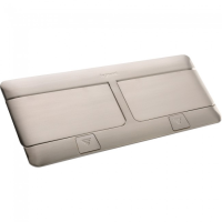 Doza pop-up mobilier 8M inox periat, Legrand