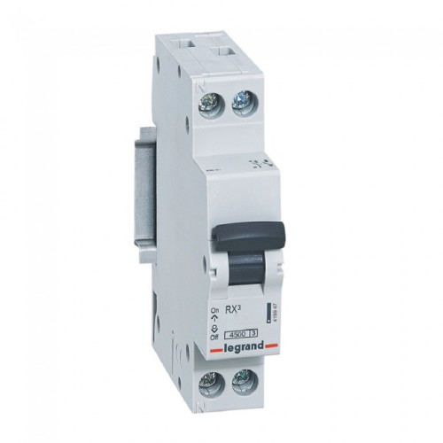 Siguranta Automata, 1P+N, 6A, 4.5kA, C, 1M, Legrand