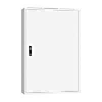 Tablou metalic opac 822x1210x250, Schrack