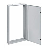 Tablou metalic opac 810x1605x250, Schrack