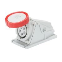 Priza Industriala aparenta 90° 3P+N+E 16A IP67, Gewiss