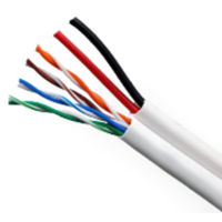 Cablu UTP SIAMEZ  Cat.5 cupru + 2x0.75 Q5+