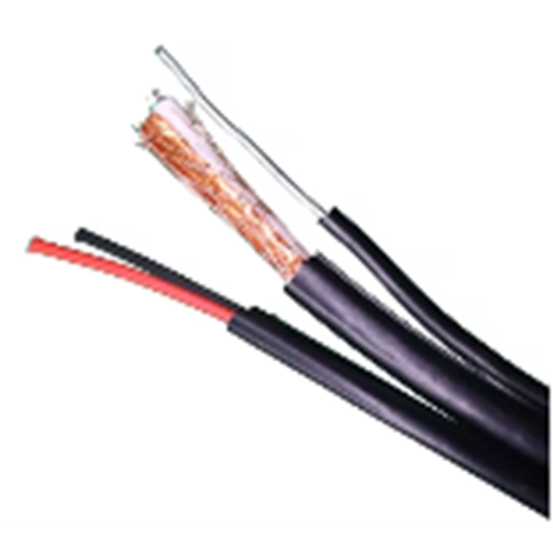 Cablu CCTV coaxial + 2x0.75 + sufa, Q5+