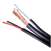 Cablu CCTV coaxial + 2x0.75 + sufa, Q5+