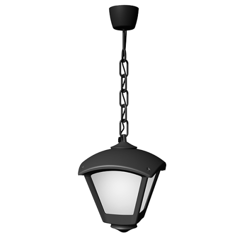 Lampa suspendata Dario E27 negru, Elmark