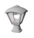 Lampa de gradina Dario E27 gri, Elmark