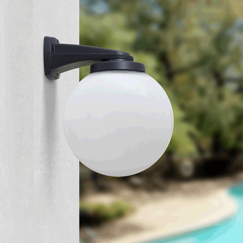 Aplica Nardo E27 negru, Elmark