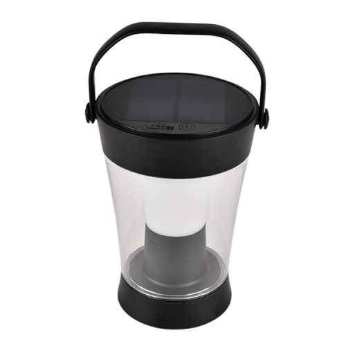 Lampa solara 3W neagra, Elmark