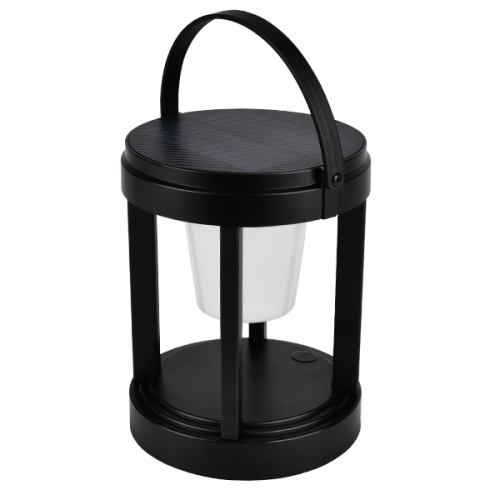 Lampa solara de gradina 3W 330lm neagra, Elmark