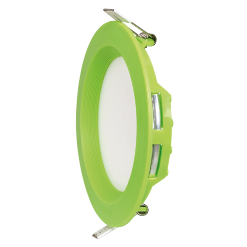 Spot LED 6W 2700k verde, UltraLux