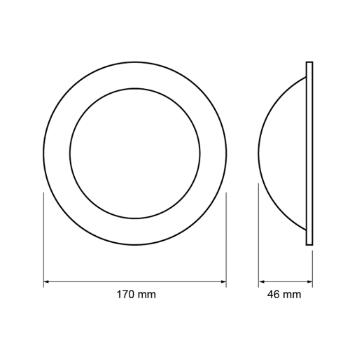 Aplica LED cu lumina indirecta 20W 2700K, UltraLux