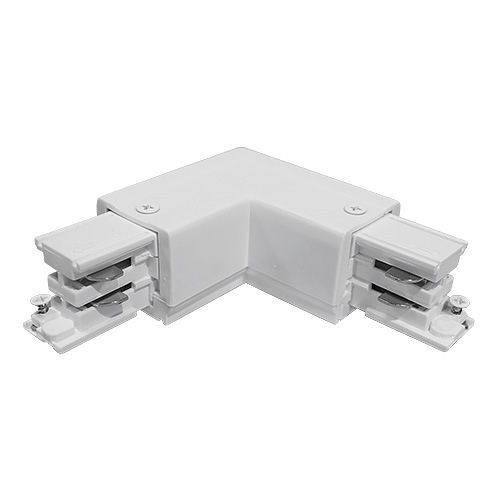 Conector de tip L pentru sina proiector LED 4 pini, UltraLux