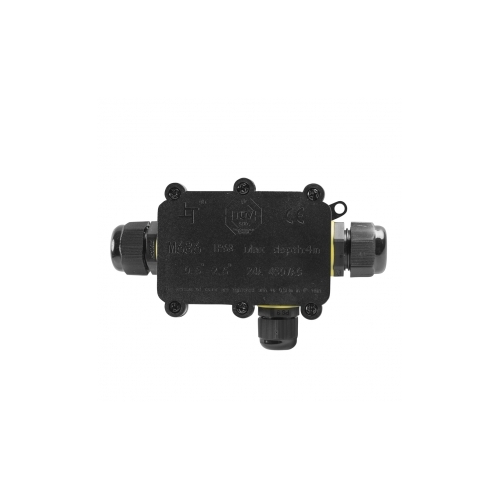 Conector de jonctiune pentru montare pe suprafata  3 cai 4 pini  IP68, UltraLux
