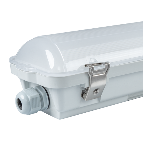 Lampa LED inustriala cu senozr microunde CCT 1.5m 55W IP66, UltraLux