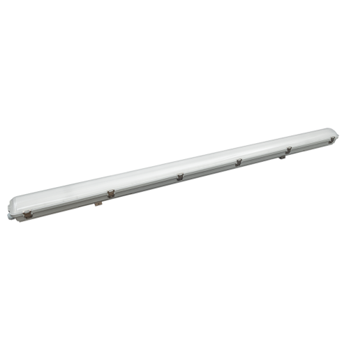Lampa LED inustriala cu senozr microunde CCT 1.5m 55W IP66, UltraLux