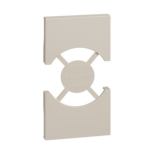 Placa Priza standard germana/italiana Living Now nisipiu 2 Module, Bticino