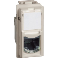 Priza UTP RJ45 cat. 5e Living Now nisipiu 1 Modul, Bticino