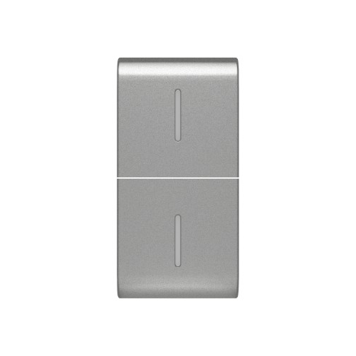 Buton interschimbabil ChoruSmart 1M 2 difuzoare titan, Gewiss