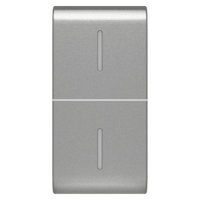 Buton interschimbabil ChoruSmart 1M 2 difuzoare titan, Gewiss