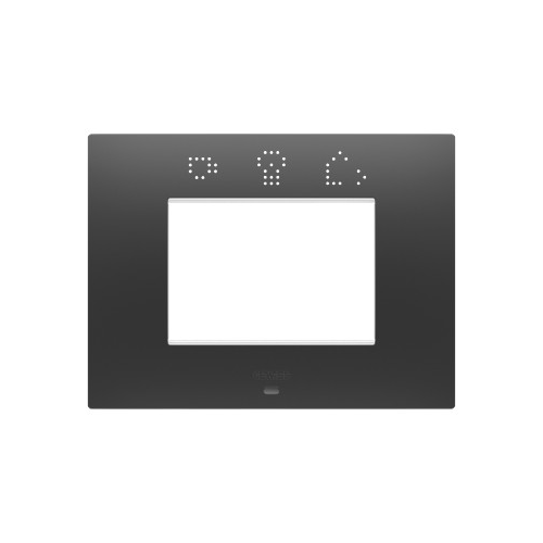 Rama EGO Smart ChoruSmart 3M negru satin, Gewiss