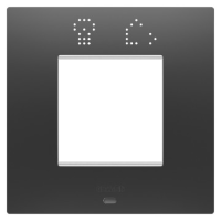 Rama EGO Smart ChoruSmart 2M negru satin, Gewiss