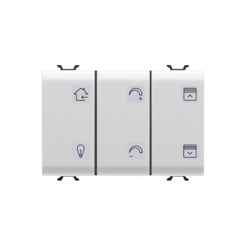 Panou cu simboluri KNX ChoruSmart 6 canale 3M, Gewiss