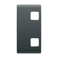 Buton interschimbabil ChoruSmart 1M 2 lentile negru, Gewiss