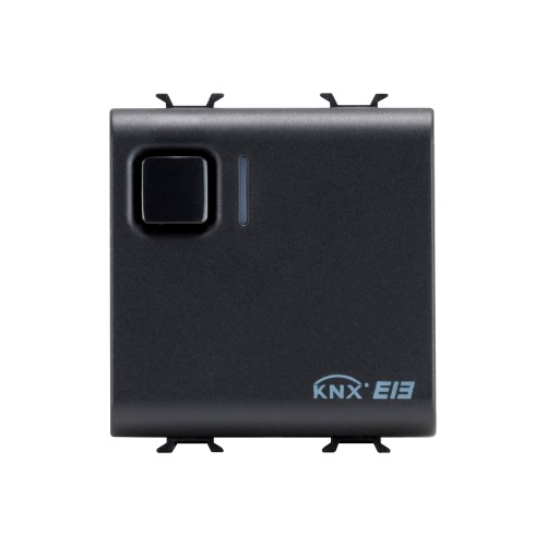 Intrerupator dublu KNX ChoruSmart 16A 2M negru, Gewiss