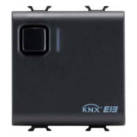 Intrerupator dublu KNX ChoruSmart 16A 2M negru, Gewiss