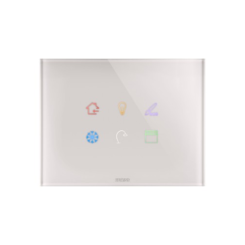 Rama ice touch KNX ChoruSmart 6 simboluri  bej, Gewiss