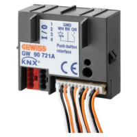 Interfata contact KNX ChoruSmart 4 canale, Gewiss