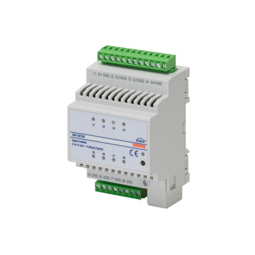 Modul 4In+4Iesiri+4In binare KNX ChoruSmart 4M, Gewiss
