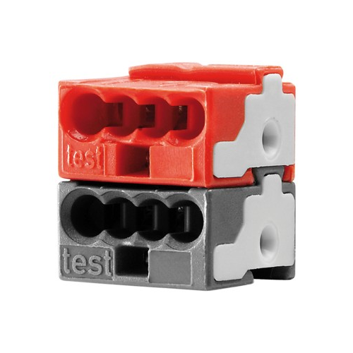 Conector terminal ChoruSmart rosu-negru, Gewiss