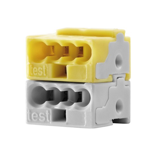 Conector terminal ChoruSmart alb-galben, Gewiss