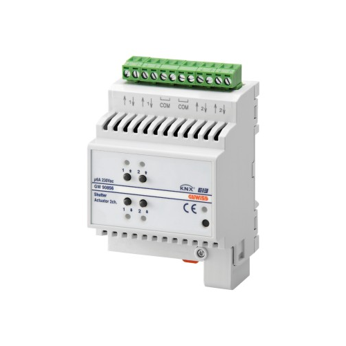Actuator jaluzele 2 canale KNX ChoruSmart 6A 4M, Gewiss