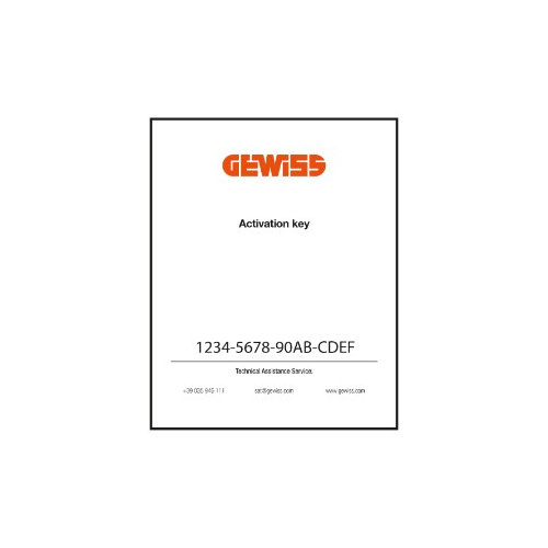 Licenta smart gateway ChoruSmart, Gewiss