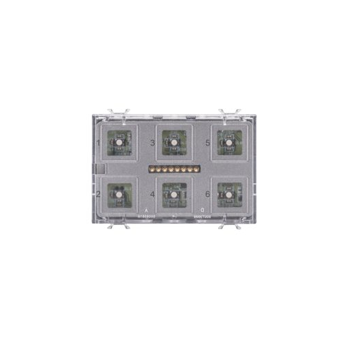 Panou ice touch KNX ChoruSmart 6 canale, Gewiss