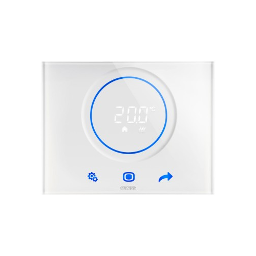 Termostat wifi aplicat ice KNX ChoruSmart alb, Gewiss
