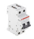 Siguranta Automata 2P, 25 A, 4.5 kA, C, 2M, ABB
