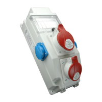 Tablou de distributie 2x5x32A + 2x16A ROS IP54, Sez