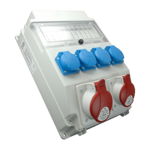 Tablou de distributie 2x5x32A + 4x16A ROS IP54, Sez
