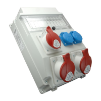Tablou de distributie 5x16A + 2x5x32A + 2x16A ROS IP54, Sez