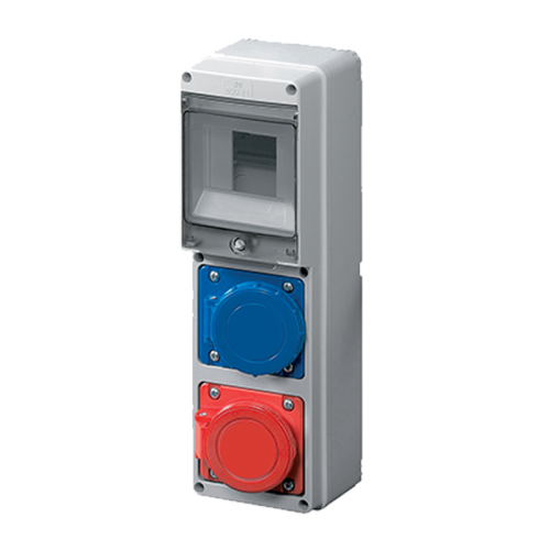Tablou de distributie 3x16A + 3x32A IP67, Elmark
