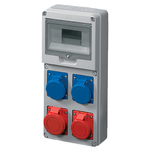 Tablou de distributie 3x16A + 3x32A + 5x16 + 5x32A IP44, Elmark