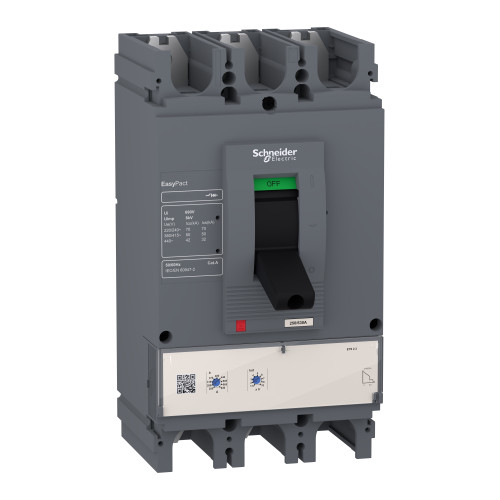 Intrerupator Compact cu declansator 3P, 630A, 50 kA, Easypact Schneider