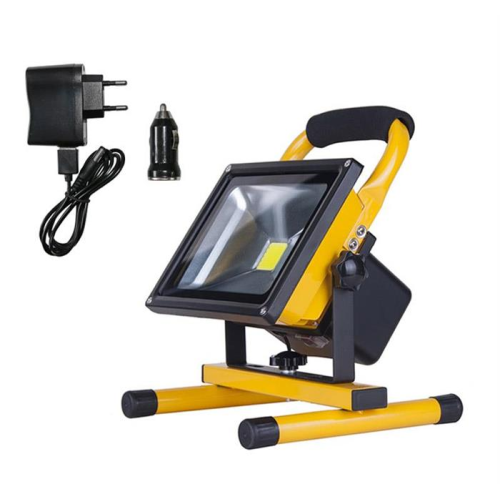 Proiector LED portabil reincarcabil 20W 4000k, Elmark