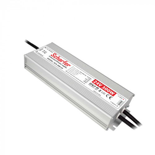 Transformator LED IP67 300W 12.5A 24V, UltraLux