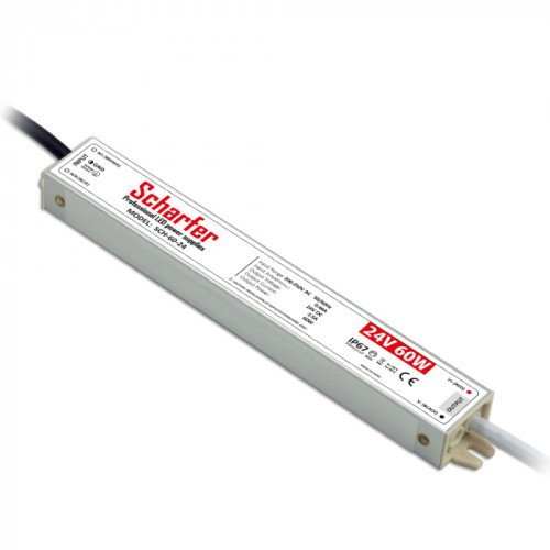 Transformator LED IP67 60W 2.5A 24V, Scharfer